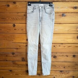 Zara Gray Skinny Jeans size 4